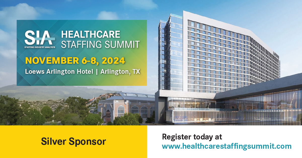SIA Healthcare Staffing Summit - Silver Sponsor
